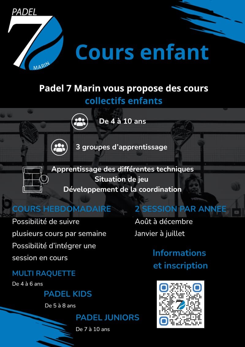 Affiche Cours Enfant
